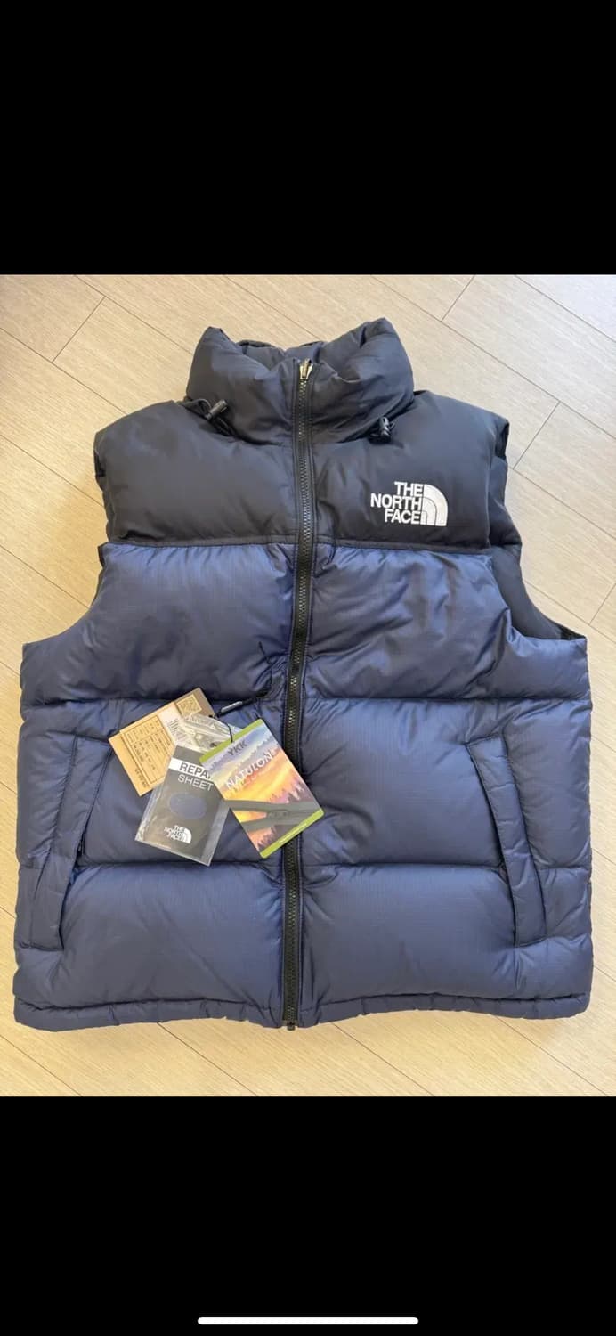 노스페이스 1996에코 눕시 네이비 L패딩조끼 상품이미지1