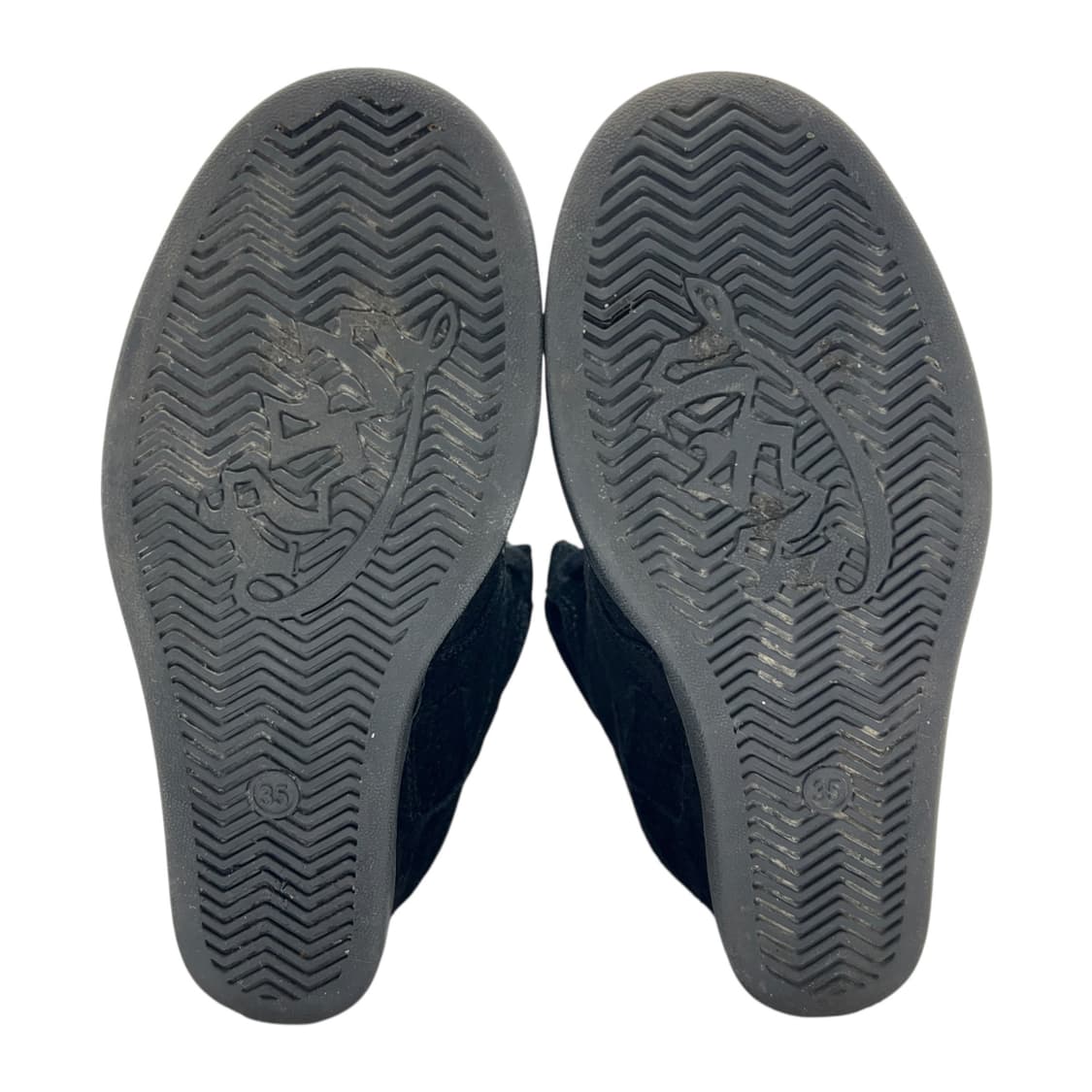 220 W 애쉬 보위 웨지힐 스니커즈 스웨이드 블랙 (EU35) 상품이미지6