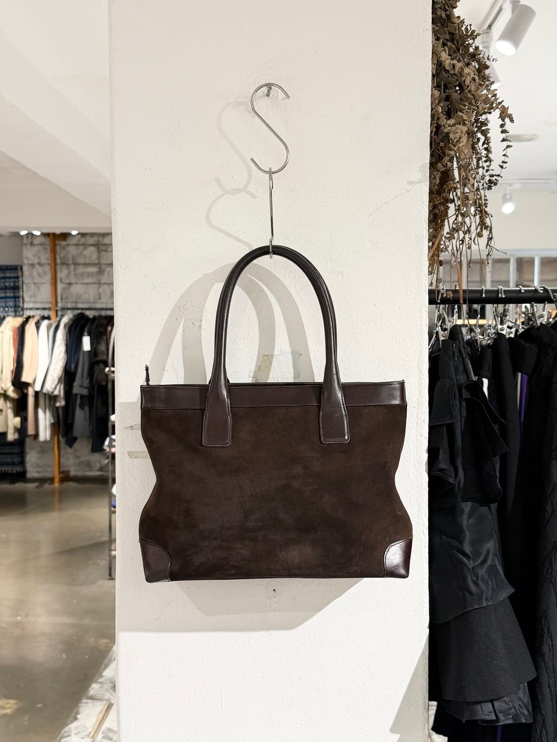 구찌 브라운 오피디아 스웨이드 토트백 상품이미지5