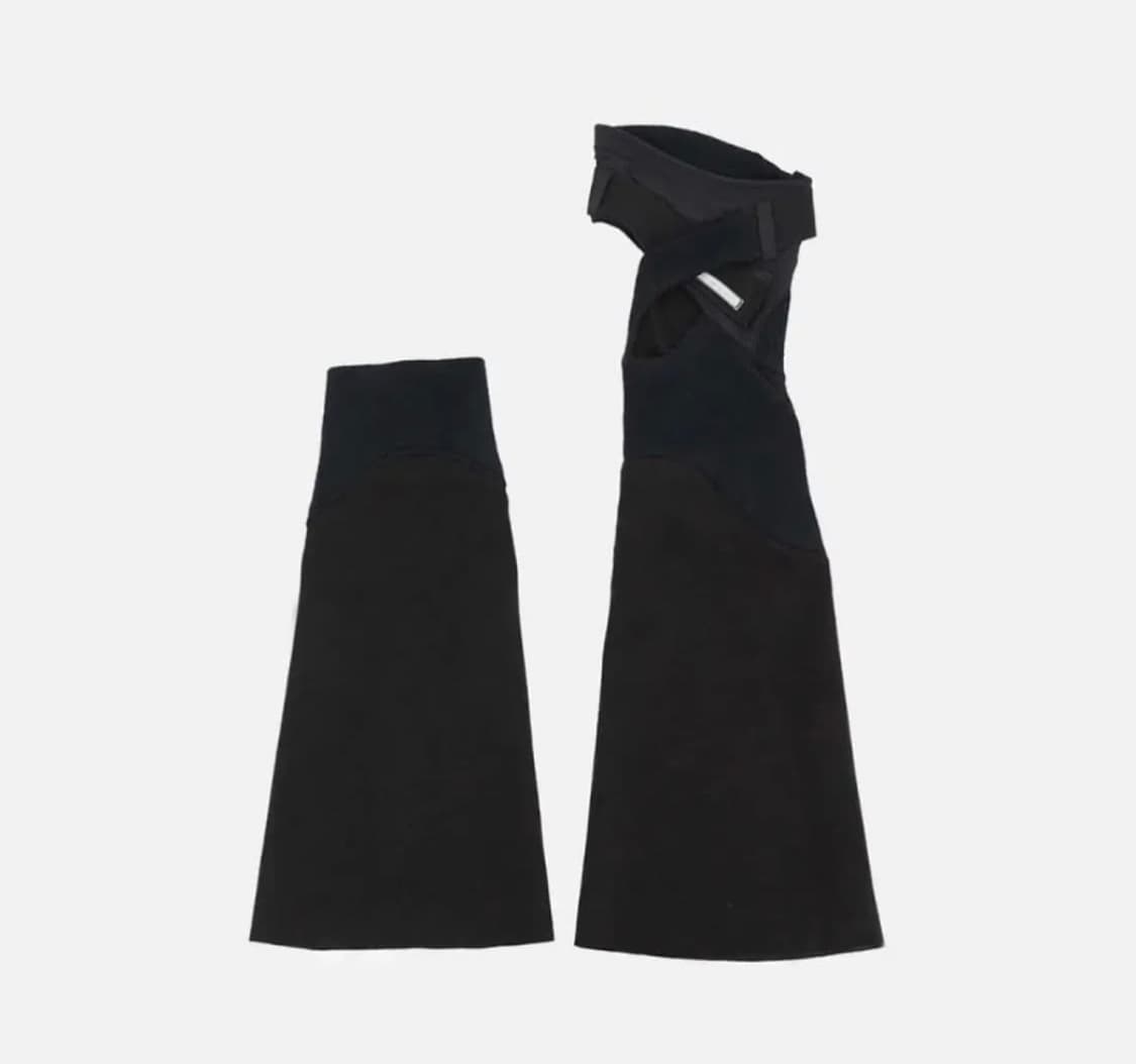  aesynctx 에이시네틱스 레그워머 블랙 상품이미지1