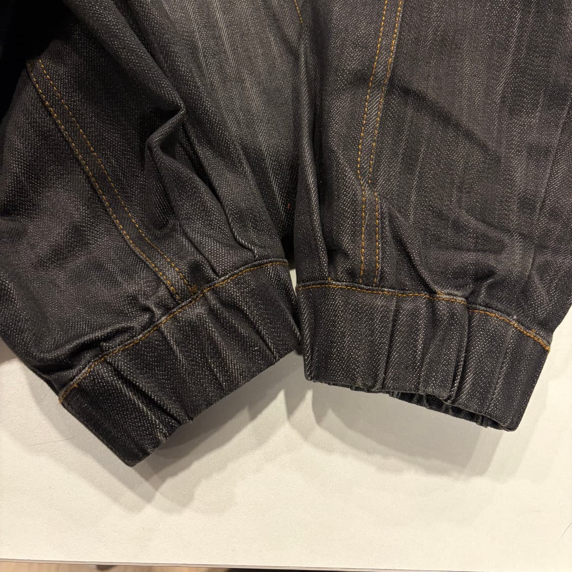 [2] 디미트리블랙 블랙 데님 블루종 자켓 B289 상품이미지7