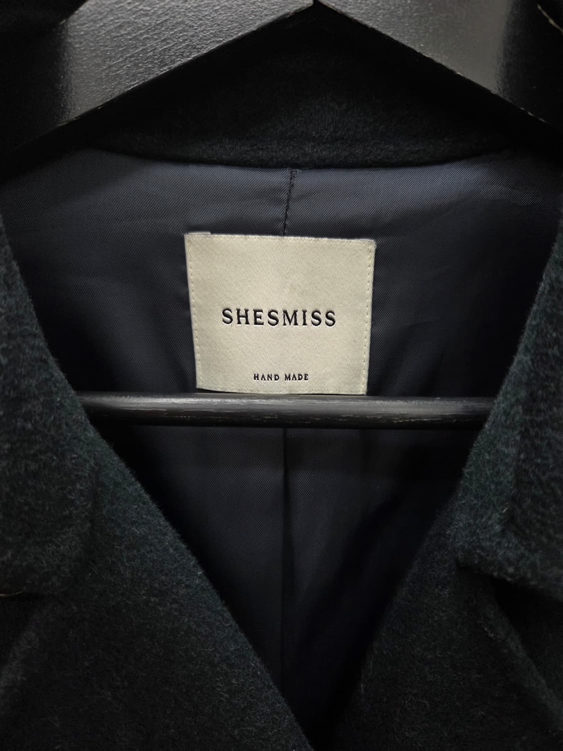 쉬즈미스 울캐시미어 더블 롱코트 상품이미지2