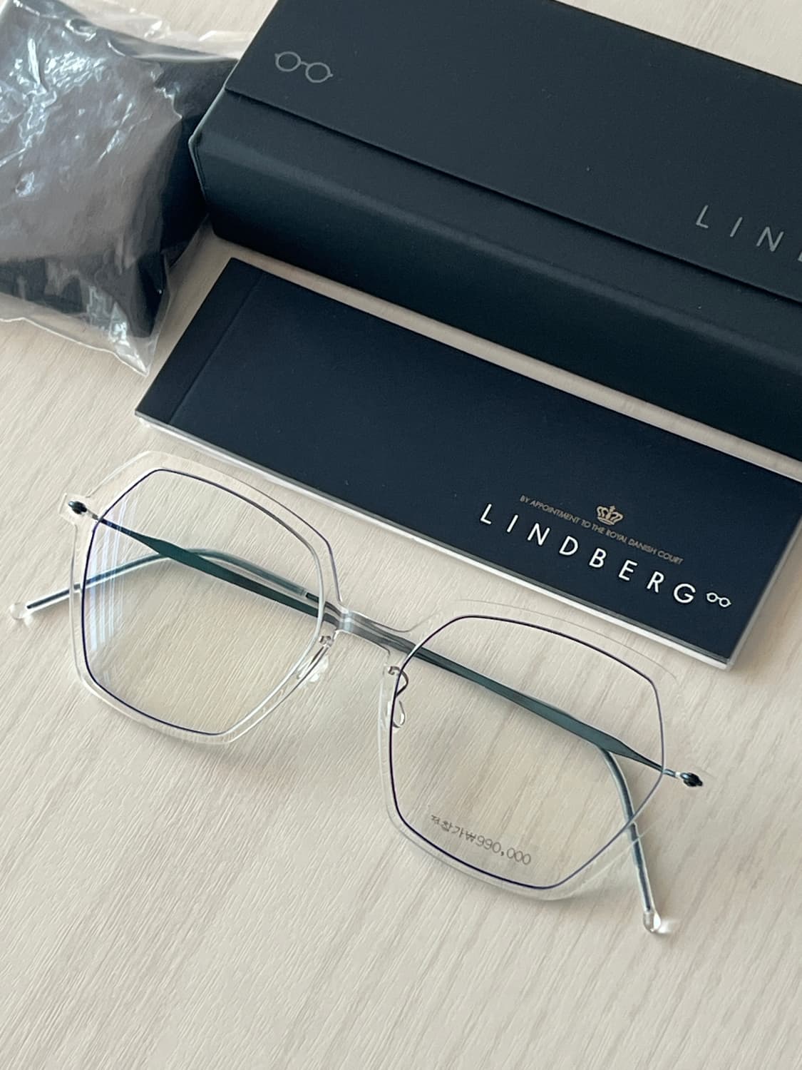 린드버그 나우(n.o.w.) 6551 C01(투명) 모델 판매합니다. 상품이미지2