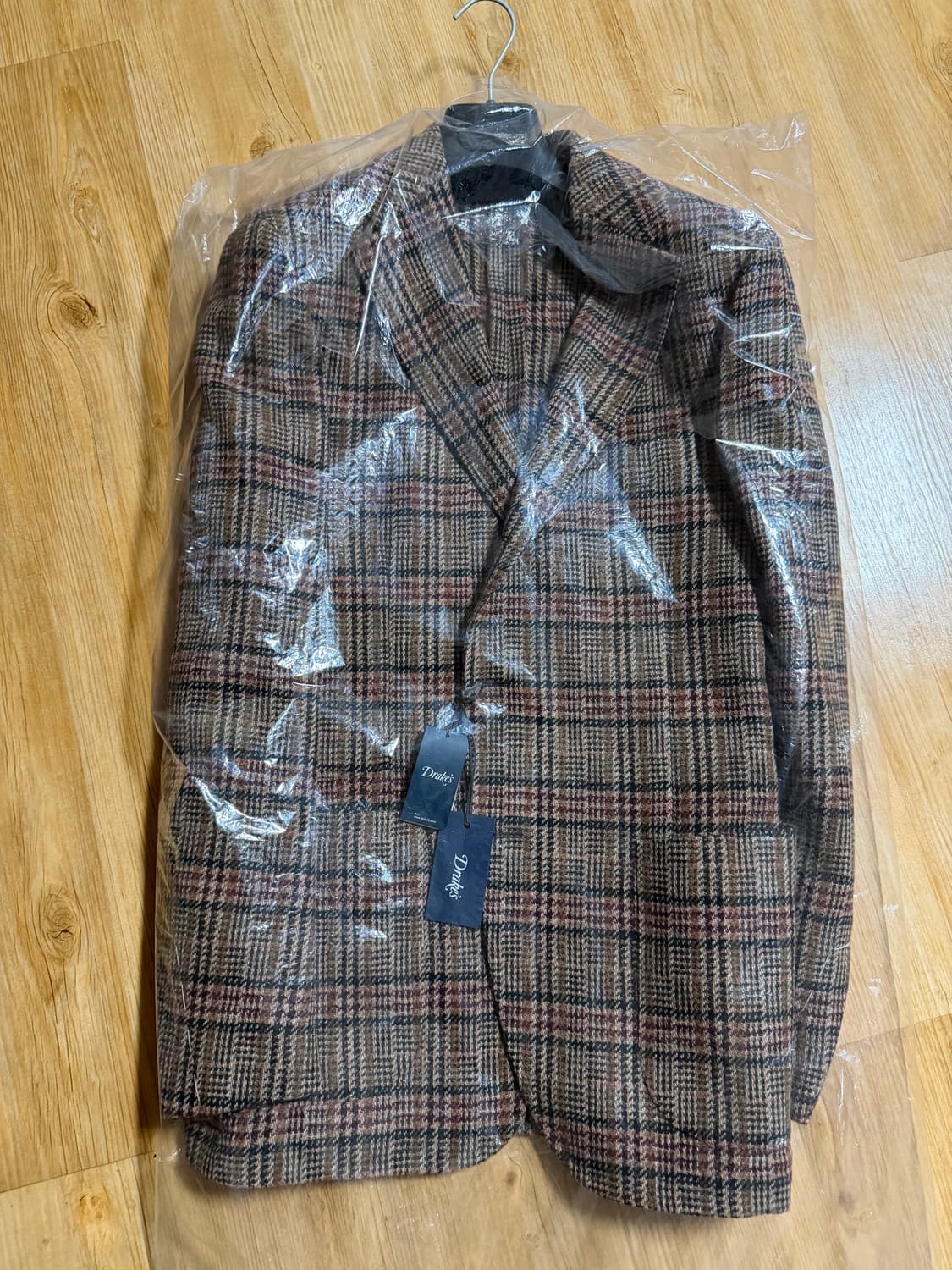 Drake's 드레익스 체크 자켓 42R 105사이즈 상품이미지1