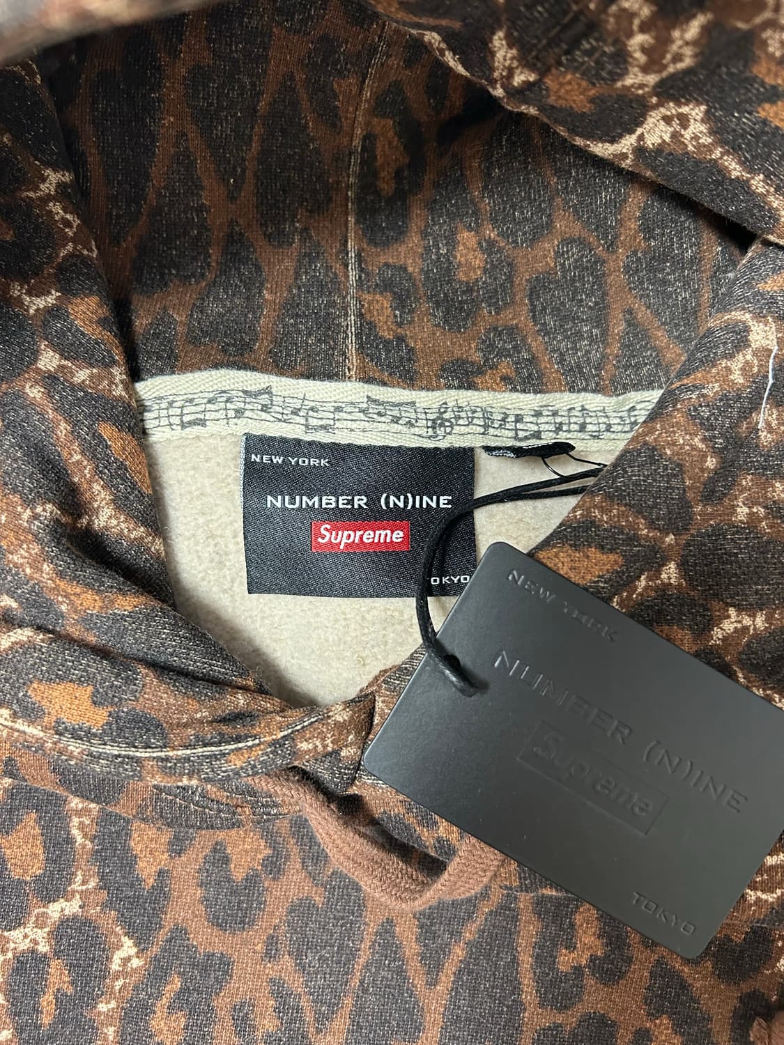 (L) 슈프림x넘버나인 후드 - 25fw 상품이미지7