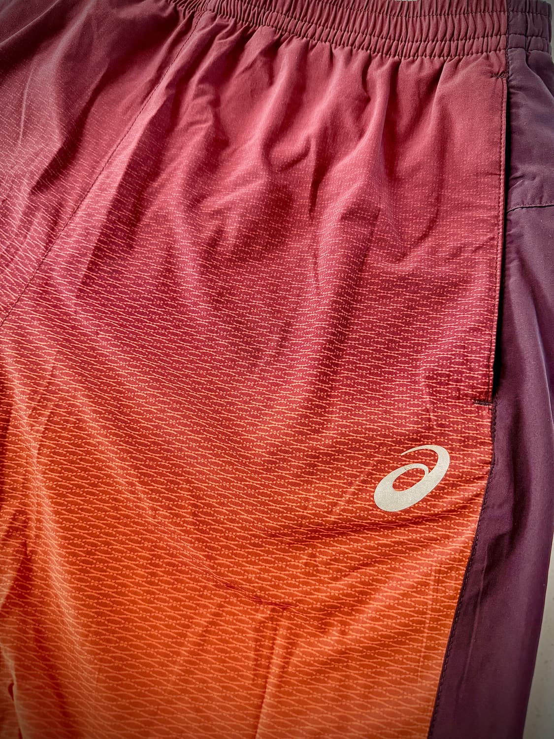 남성 아식스 런닝 셋업 (반팔&하프팬츠, 리미티드 에디션) 상품이미지5