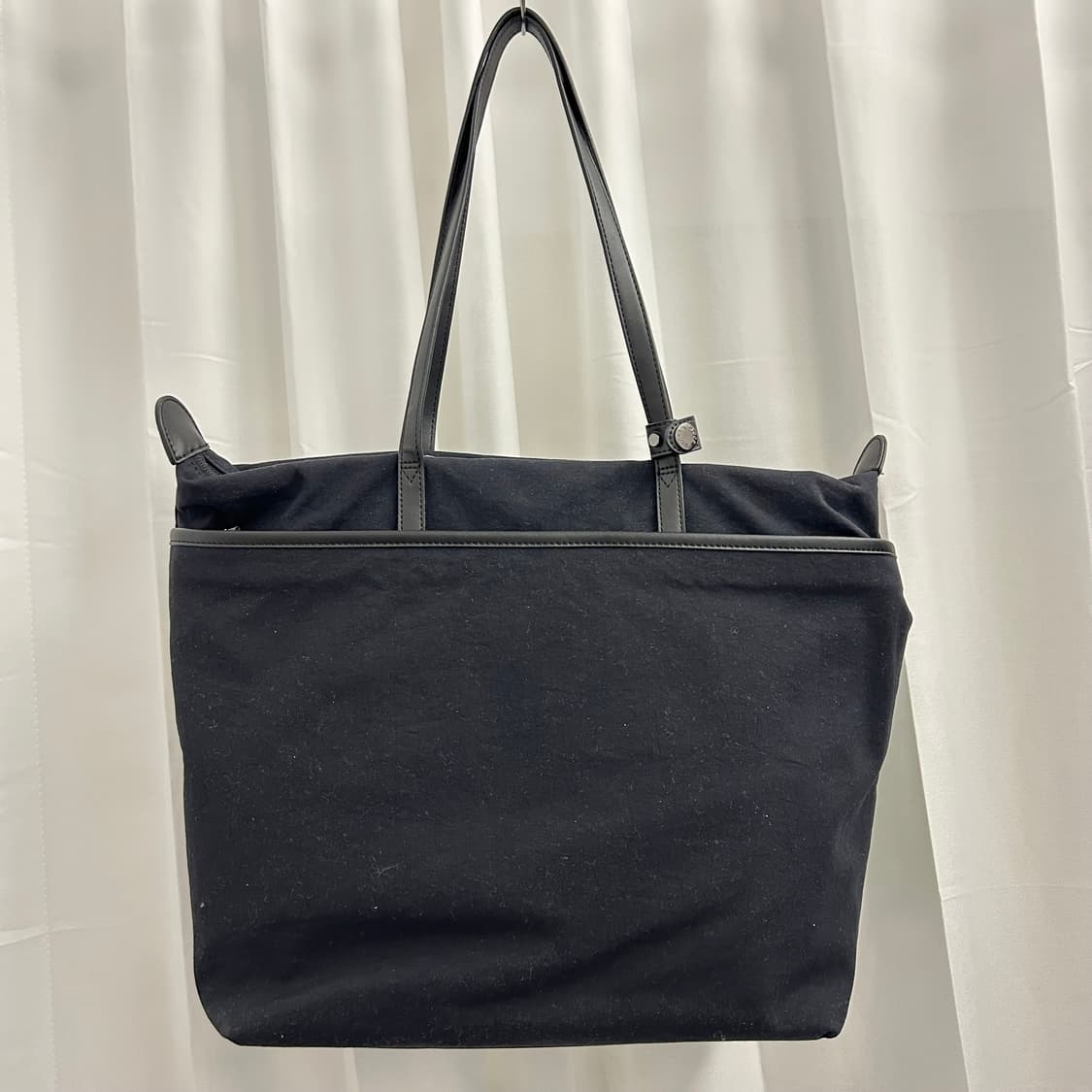 요지 야마모토 YSACCS 레더 나일론 토트백  상품이미지3