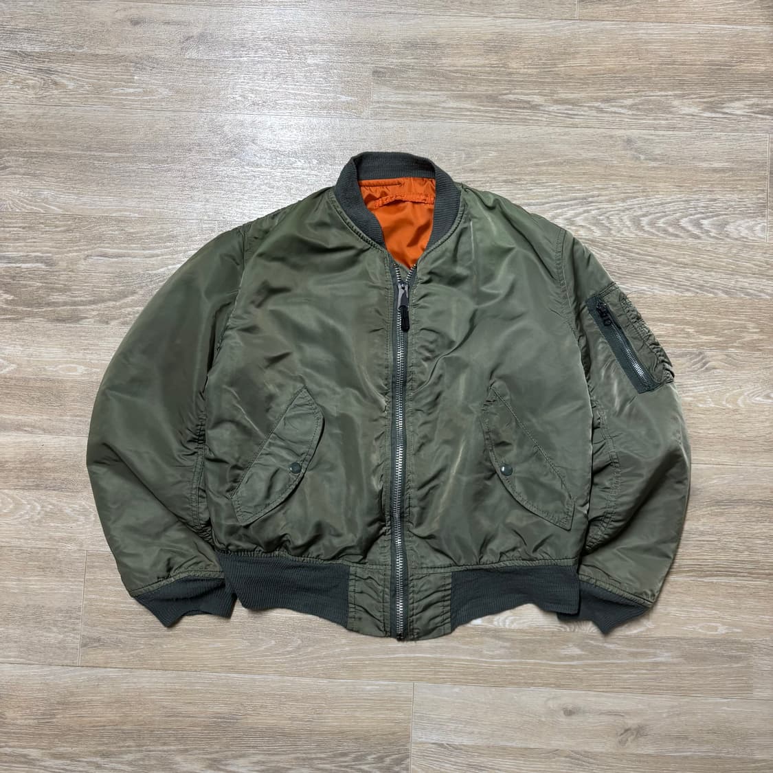 90’s Alpha Ma-1 Flight Jacket 알파 항공점퍼 상품이미지1