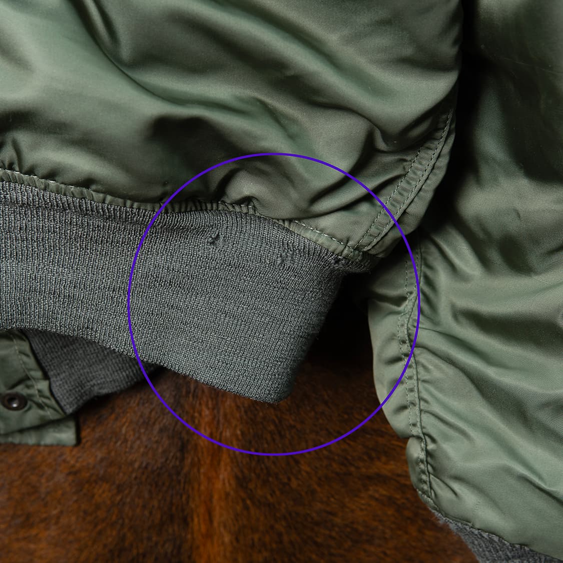 [L] 80s 미군 오리지널 N-2B 플라이트 파카  상품이미지8