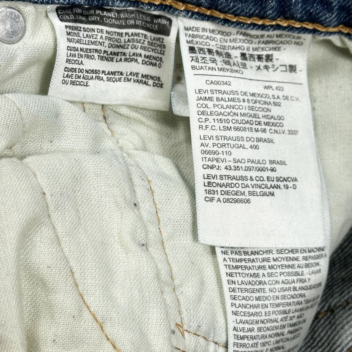 리바이스 511 오리지널 데님팬츠 (36인치) 상품이미지8