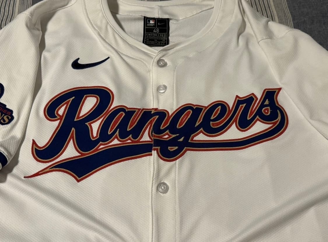 mlb 텍사스 레인저스 코리시거 어센틱 유니폼 48 상품이미지4