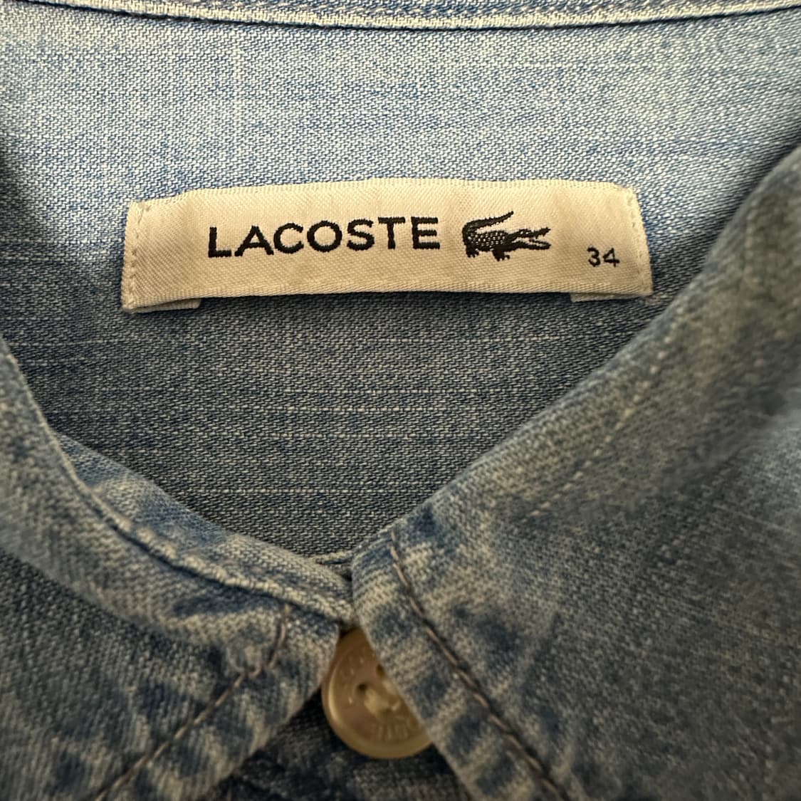 LACOSTE denim shirt 상품이미지4
