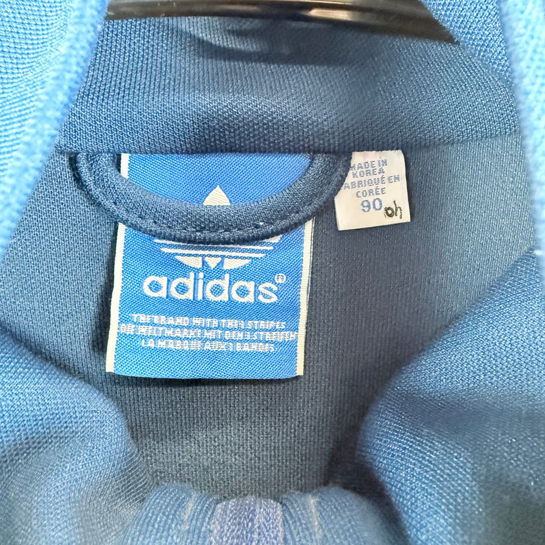 (90) 아디다스 유로파 트랙탑 커스텀 져지 네이비 상품이미지3