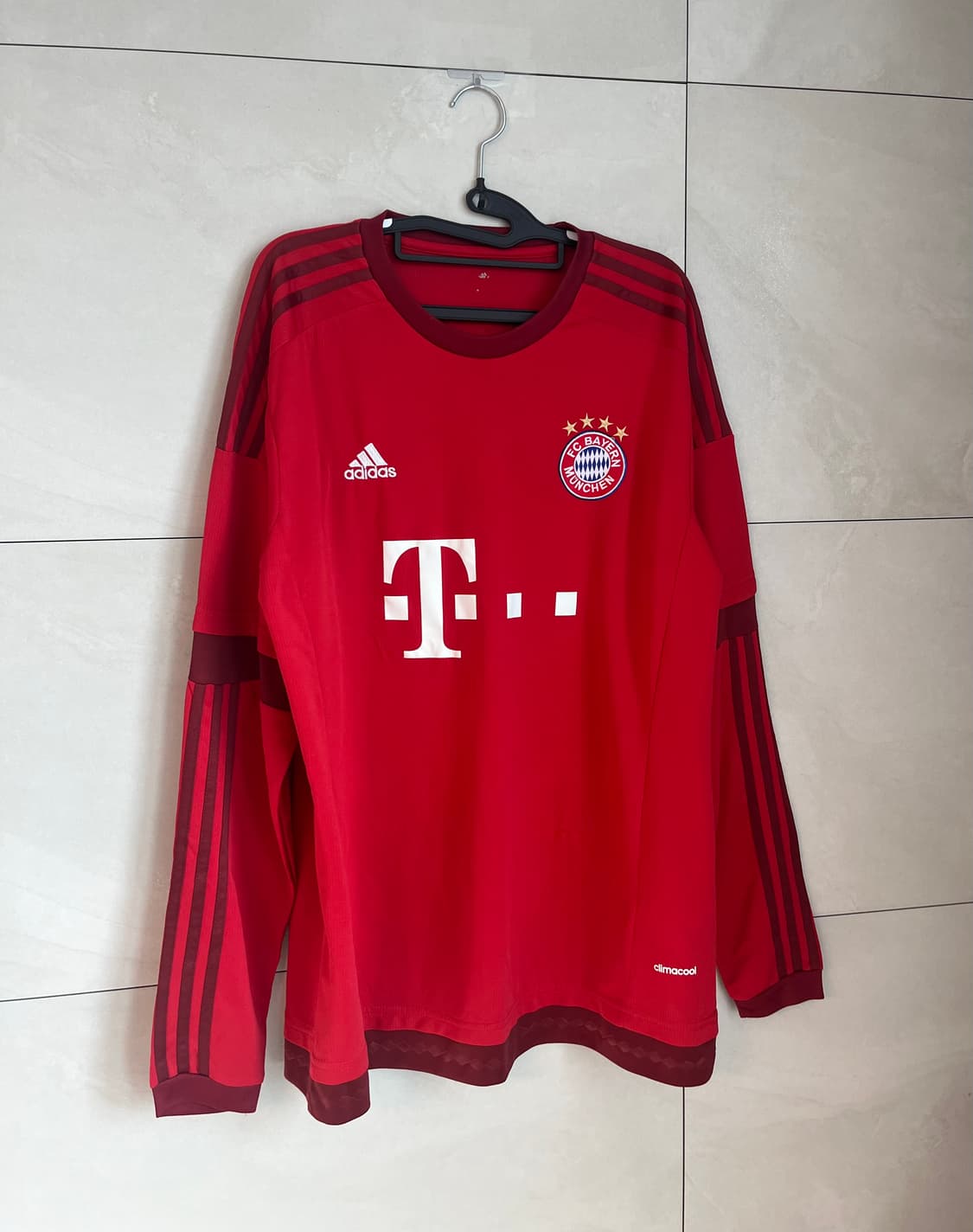 아디다스 뮌헨 15-16 제롬 보아텡 긴팔 져지 유니폼 [XL]  상품이미지3