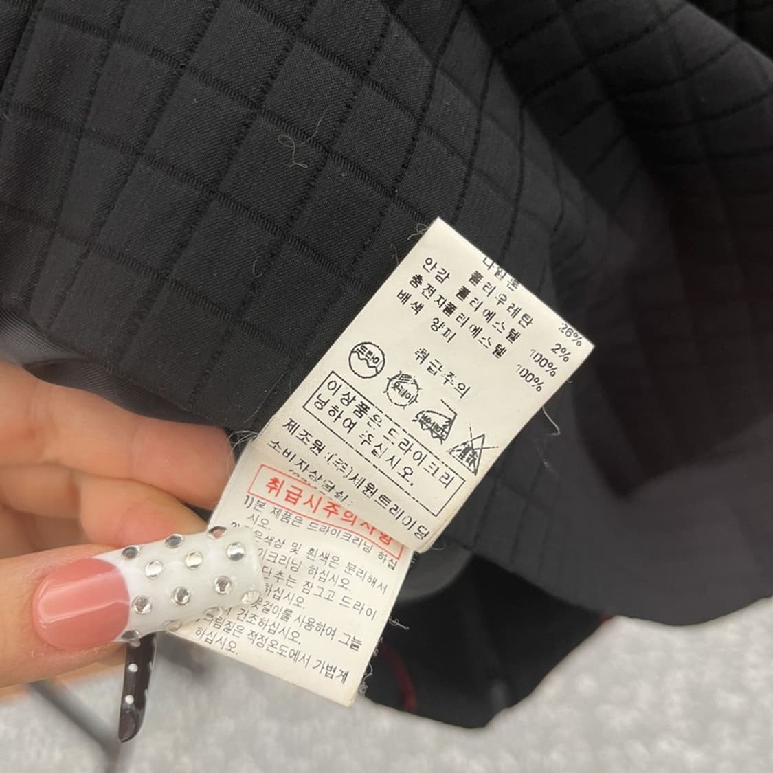 발렌시아가 빈티지 시크 캐주얼 격자 자켓 100 C10120 상품이미지7