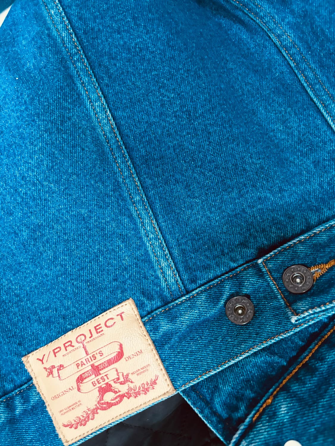 Yproject 트위스트 데님자켓 상품이미지2