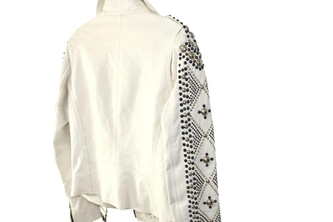 NOUR HAMMOUR Studded Leather Jacket 상품이미지8