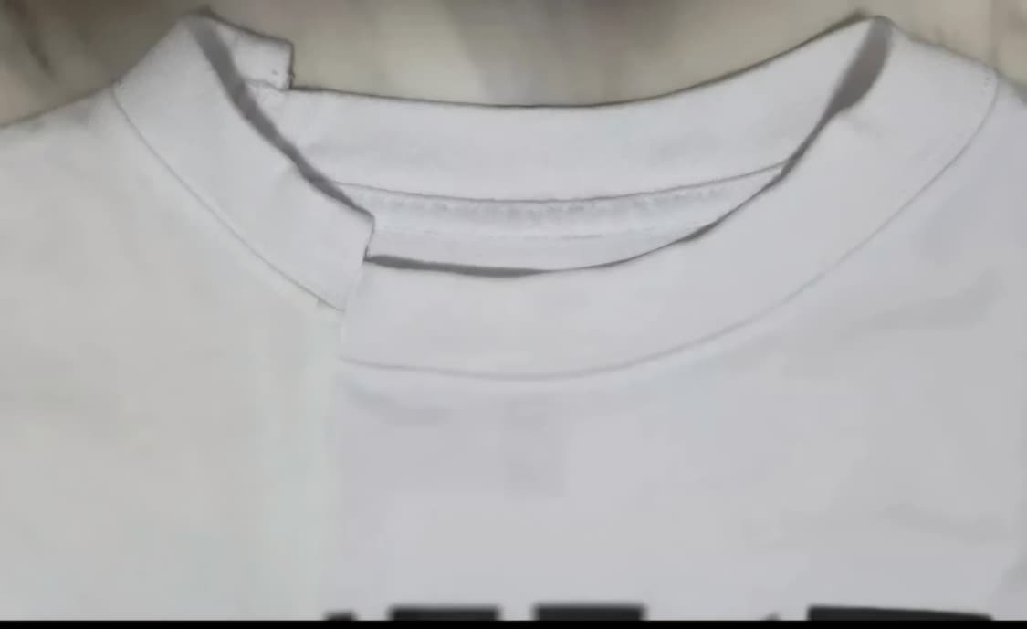 (정품)나이키 x 사카이 하이브리드 티셔츠 화이트 상품이미지6