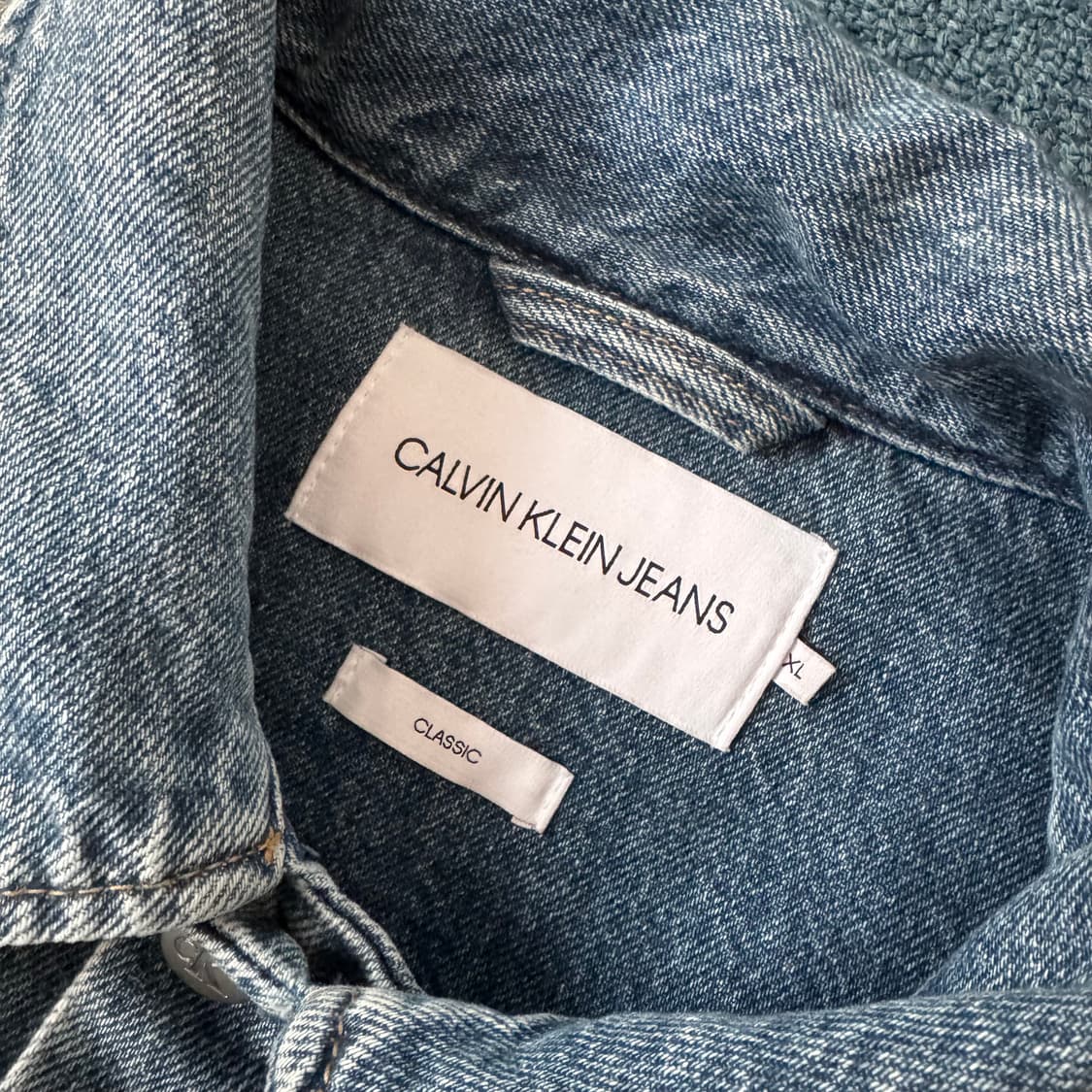 캘빈클라인 데님 자켓 XL 상품이미지4
