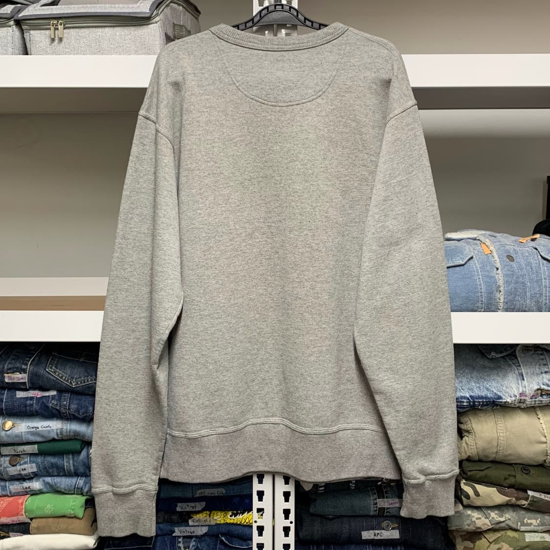 [XL] 챔피온 플레인 맨투맨 스웻셔츠 상품이미지3