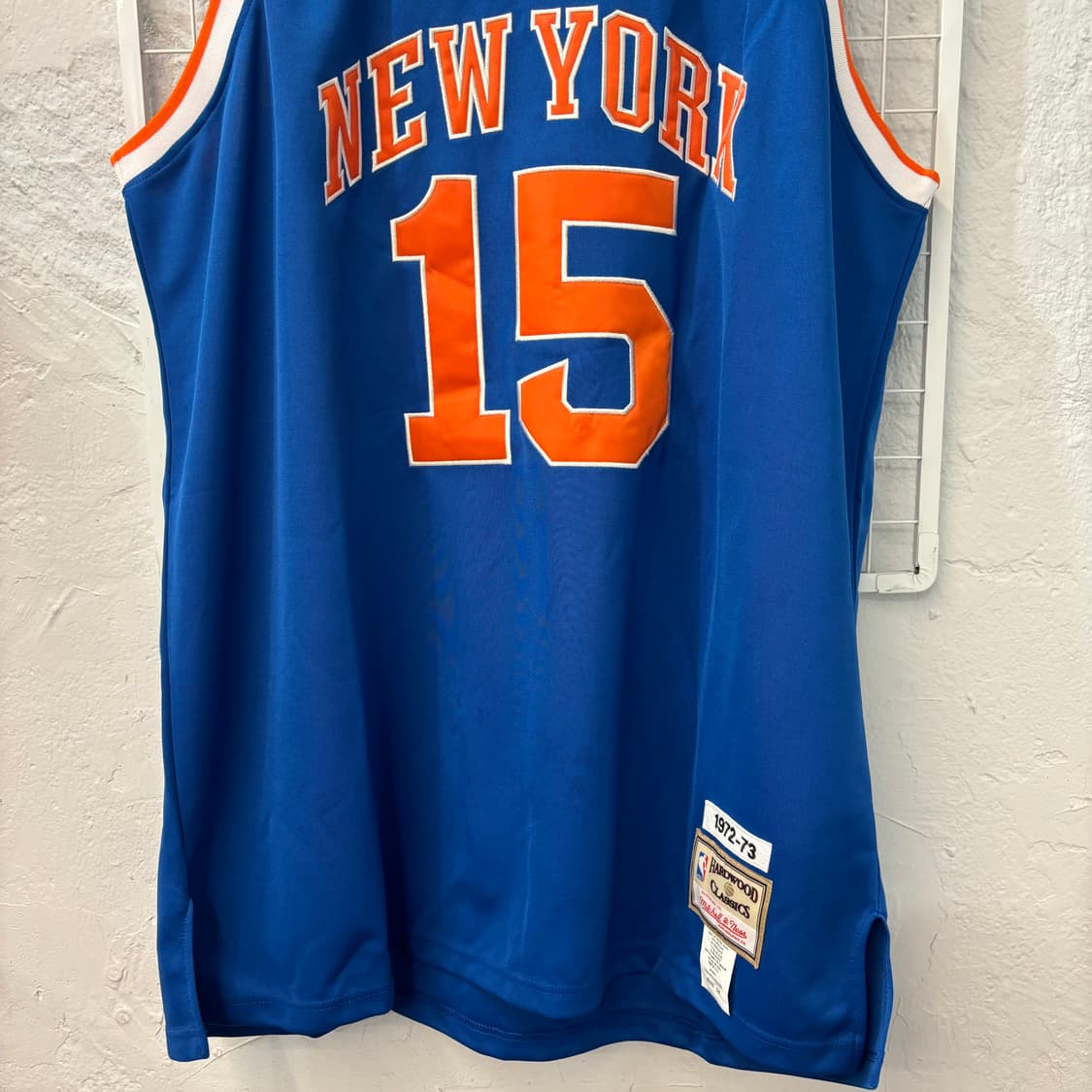 미첼&네스 NBA 뉴욕닉스 유니폼 슬리브리스 3XL 상품이미지4