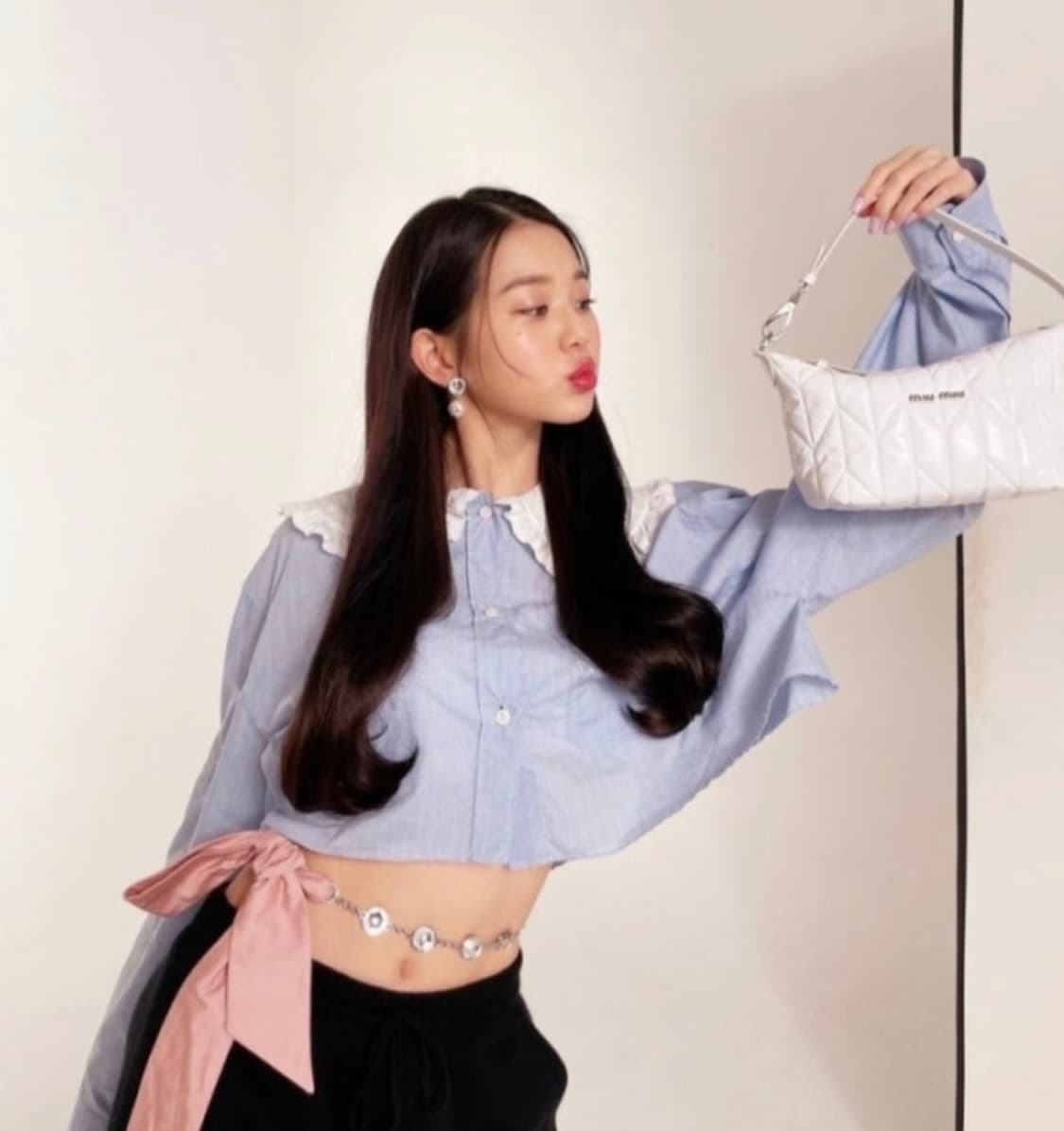 [SA 정품] 미우미우 마테라쎄 스피릿 호보백 상품이미지8