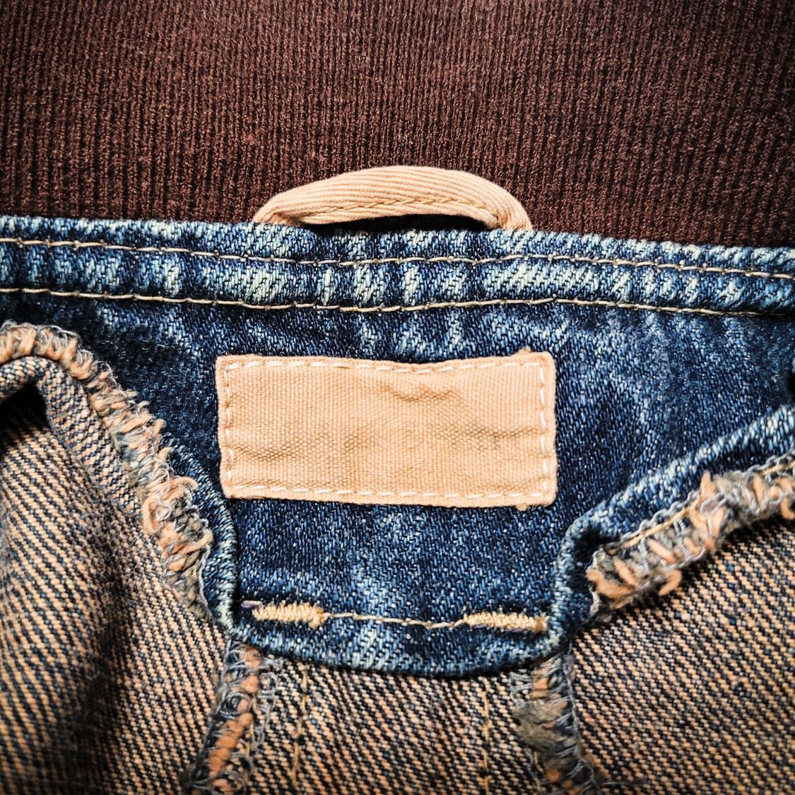 '00s archive Panel Denim Military Jacket 상품이미지7