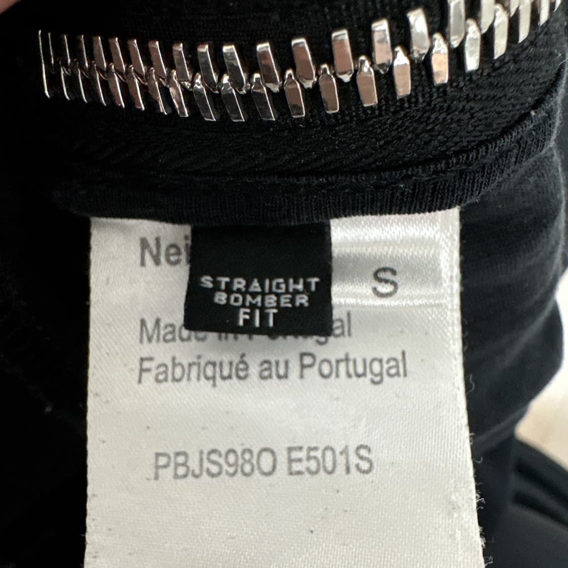 [S] 닐바렛 썬더 라이트닝 네오프렌 스트레이트 봄버 맨투맨 상품이미지4