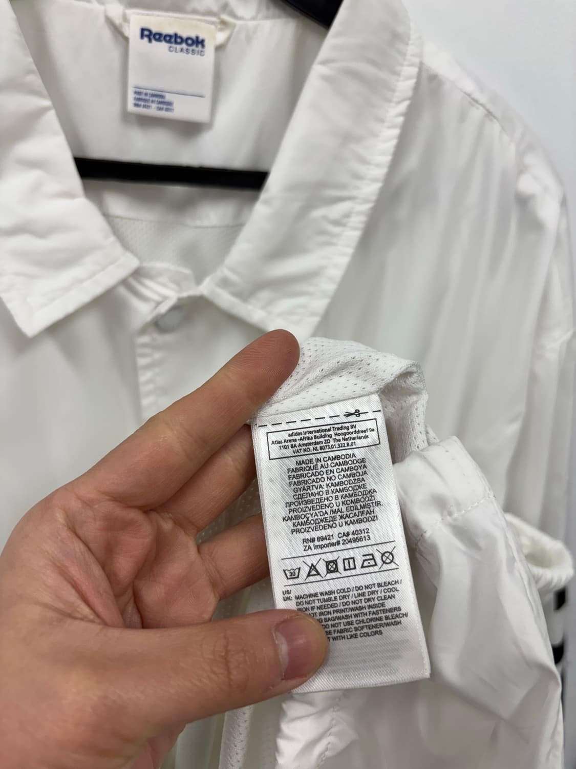 리복 코치자켓 상품이미지6