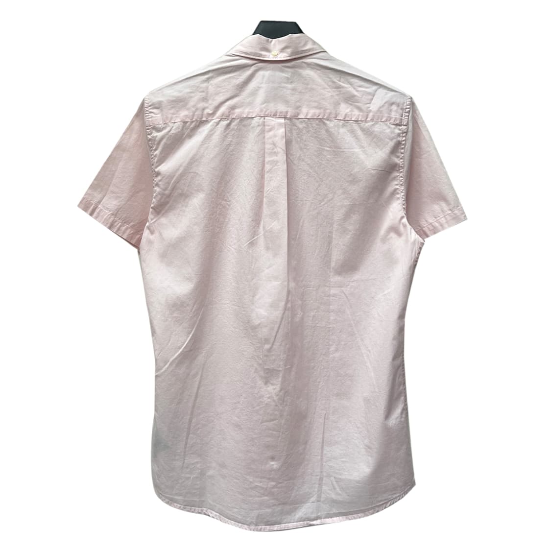 Barbour 바버 포플린 크레스트 핑크 반팔 셔츠 M 상품이미지3