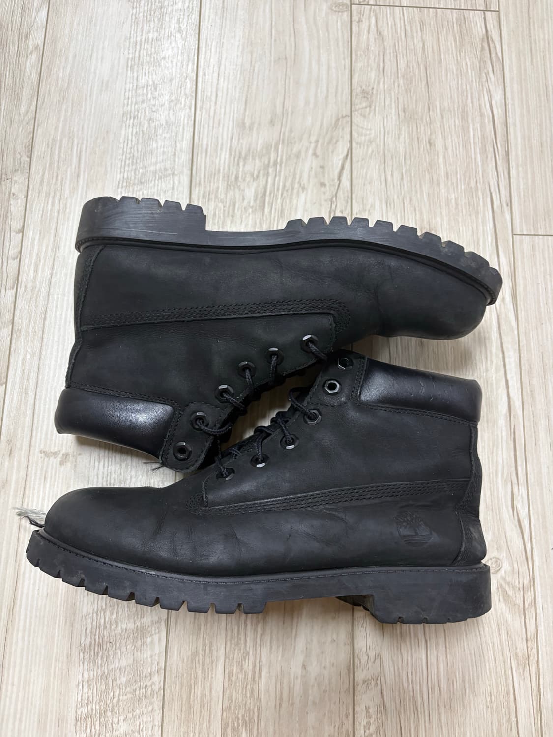 팀버랜드 6인치 워커 부츠 블랙 250 상품이미지2