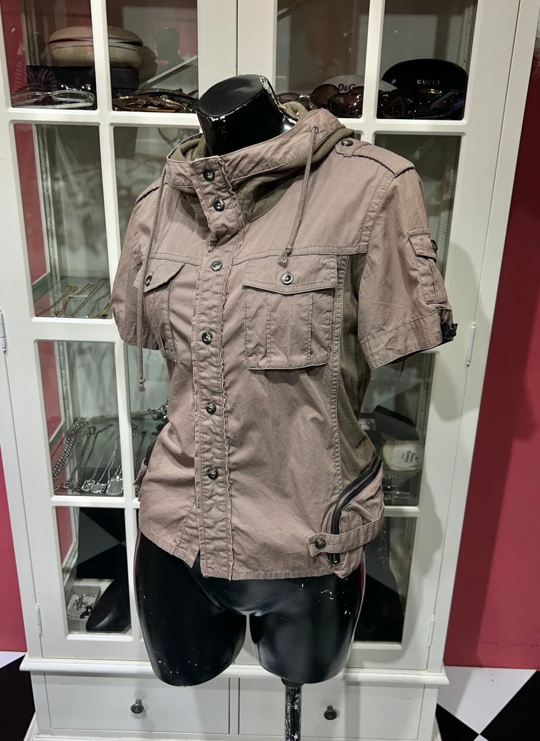 PPFM hooded shirt PPFM 반팔 후드 셔츠 상품이미지1