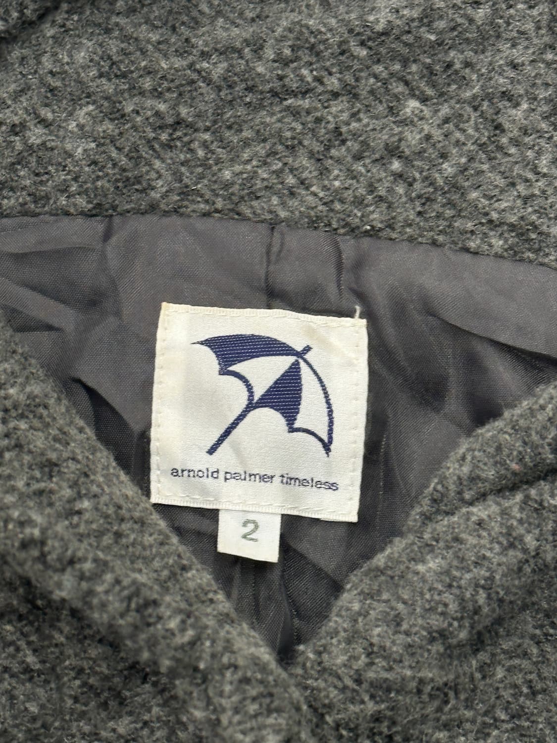 ⛱️재팬 아놀드파마 우비소녀 후드 코트⛱ 반코트 일본 빈티지 그런지 히피 상품이미지4