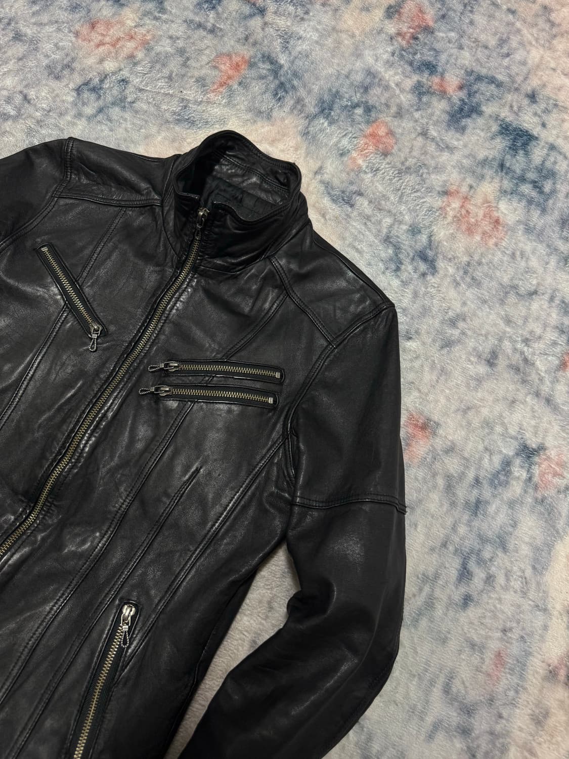 Fuga horsehide rider jacket  상품이미지4