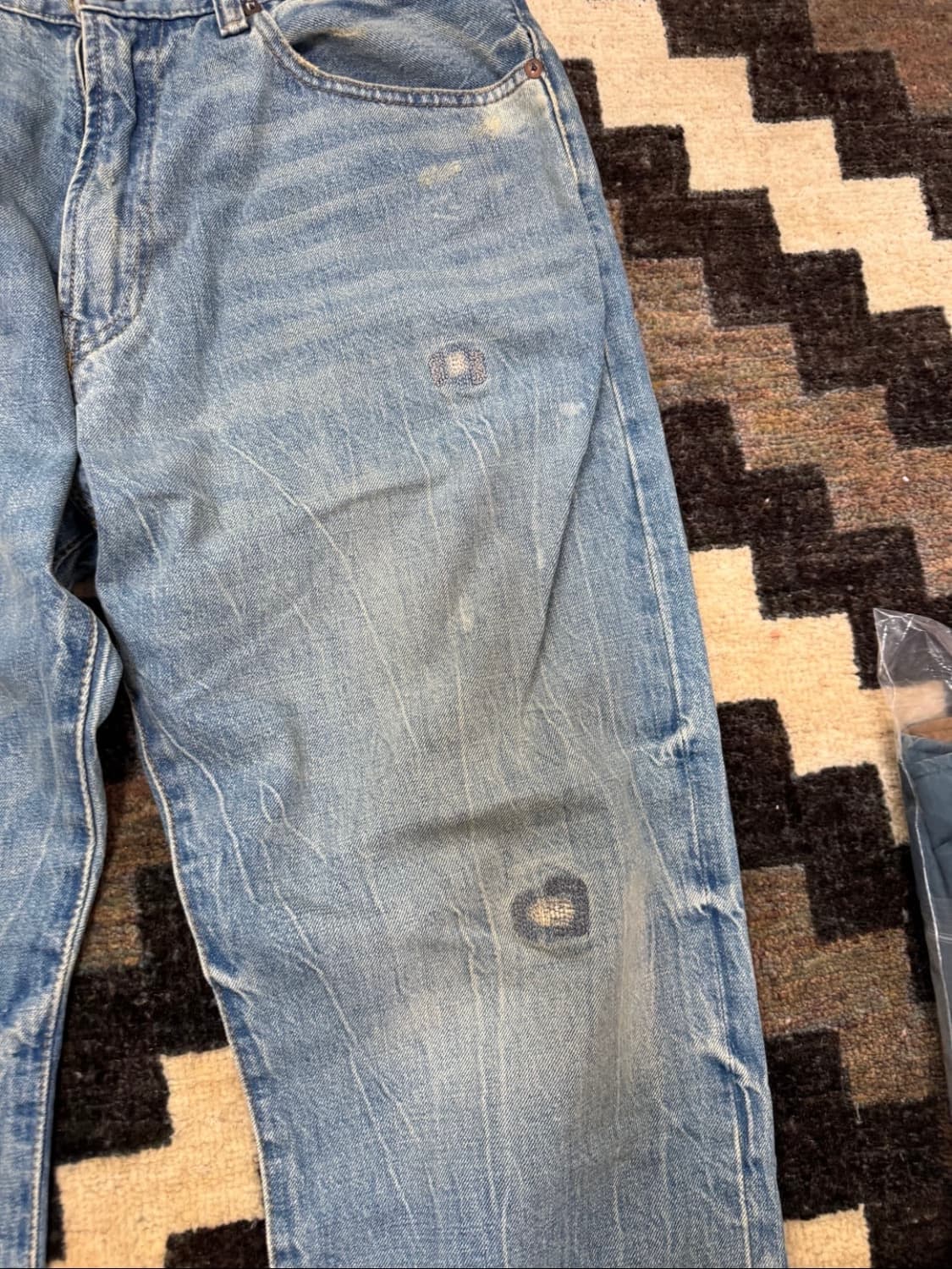 폴로 랄프로렌 디스트레스드 리페어 데님 34/30 상품이미지2