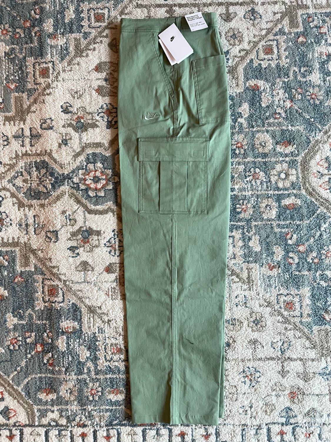 나이키 클럽 카고 팬츠 오일 그린  (새제품,32x32) 상품이미지1