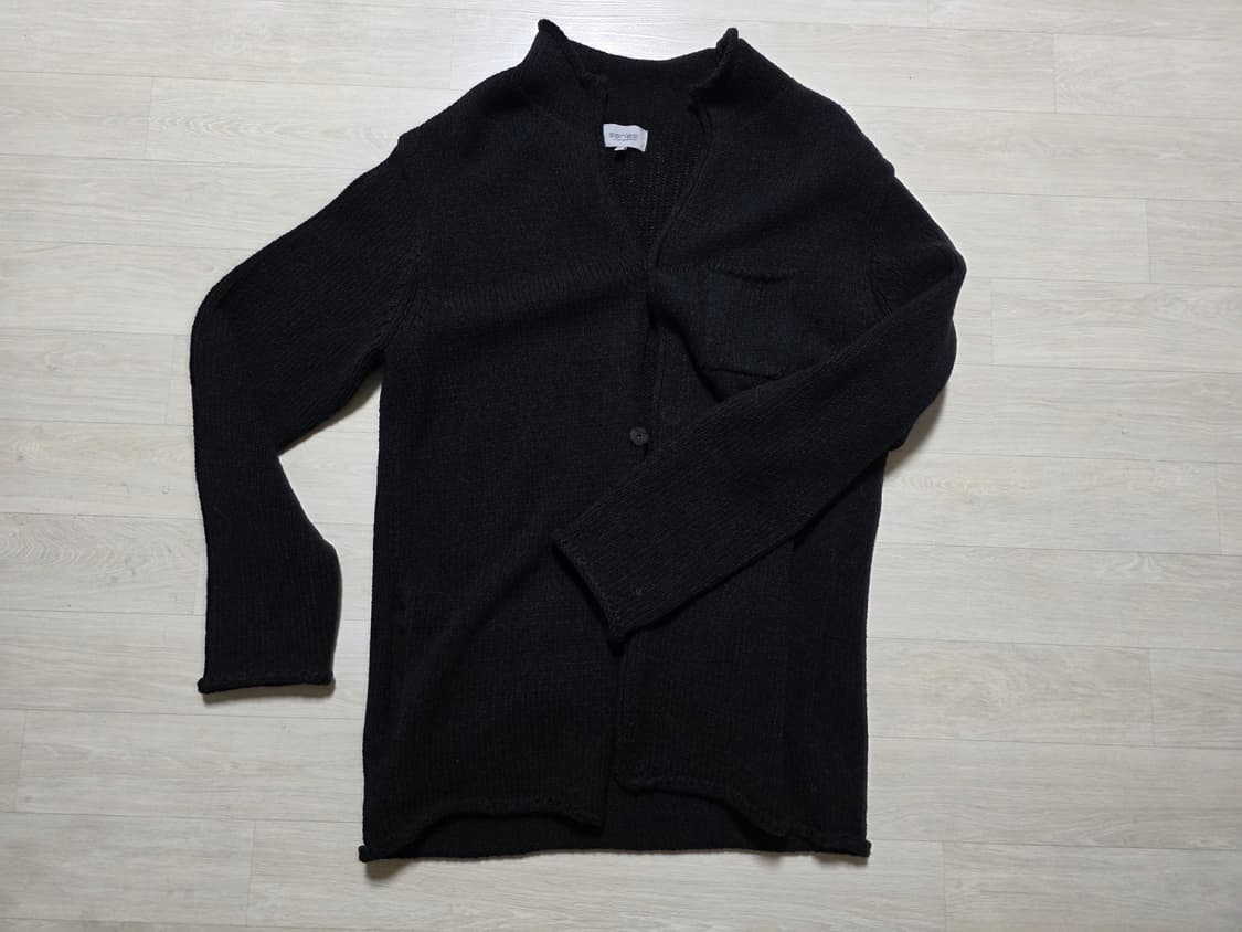 Series 남성용 가디건 블랙 상품이미지1