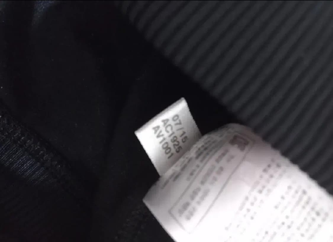 아디다스 대장급 검빨 트랙탑 저지 집업 95/M 상품이미지3