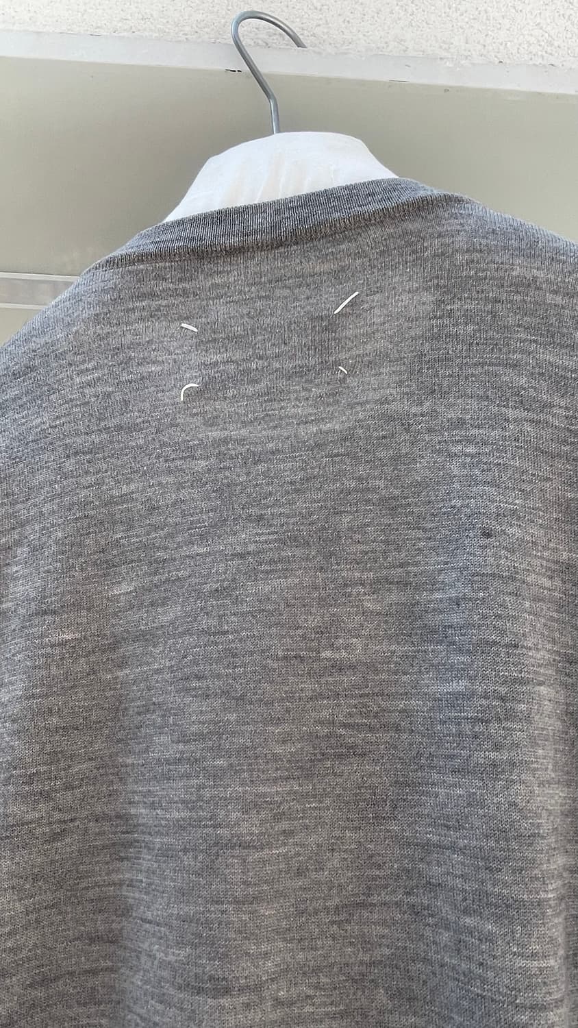 [MAISON MARGIELA]Bi-Material Knit (Grey) 상품이미지7