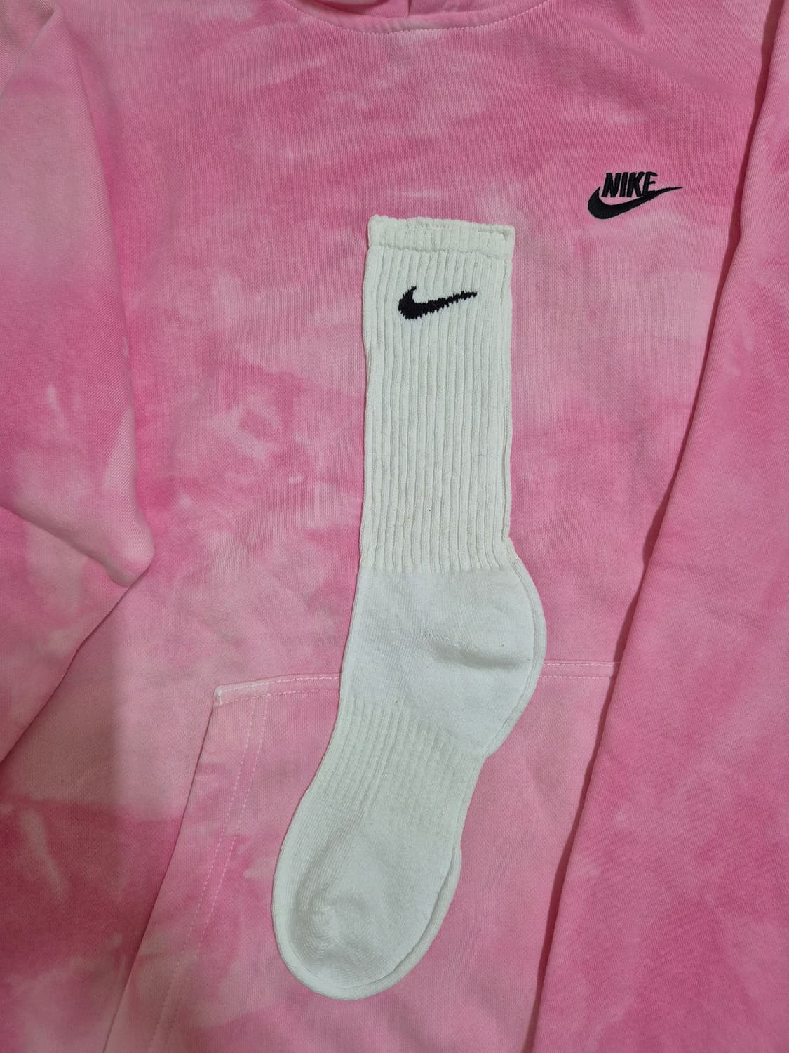 정품 새상품  남녀공용 나이키 한정판 커스텀 후드티 M 절때못구함 희귀템 상품이미지6