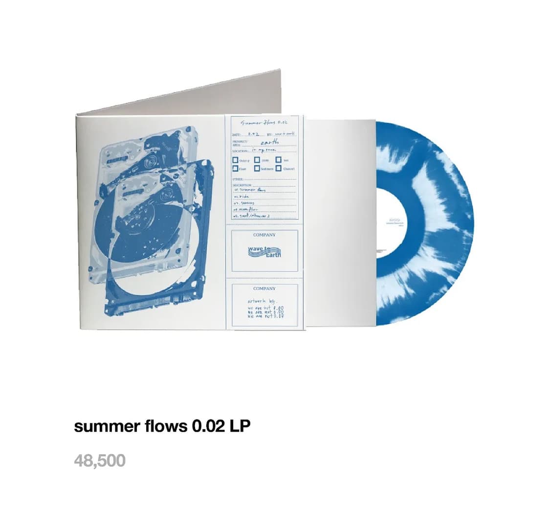 (미개봉) 웨이브투어스 Summer Flows 0.02 LP 상품이미지2