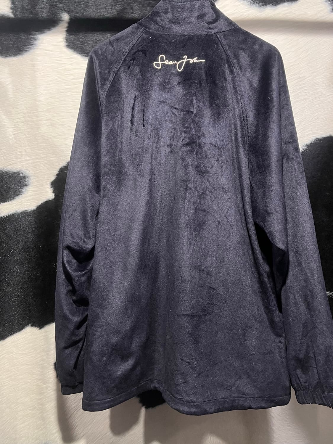 션존 자수 플리스 집업 상품이미지5