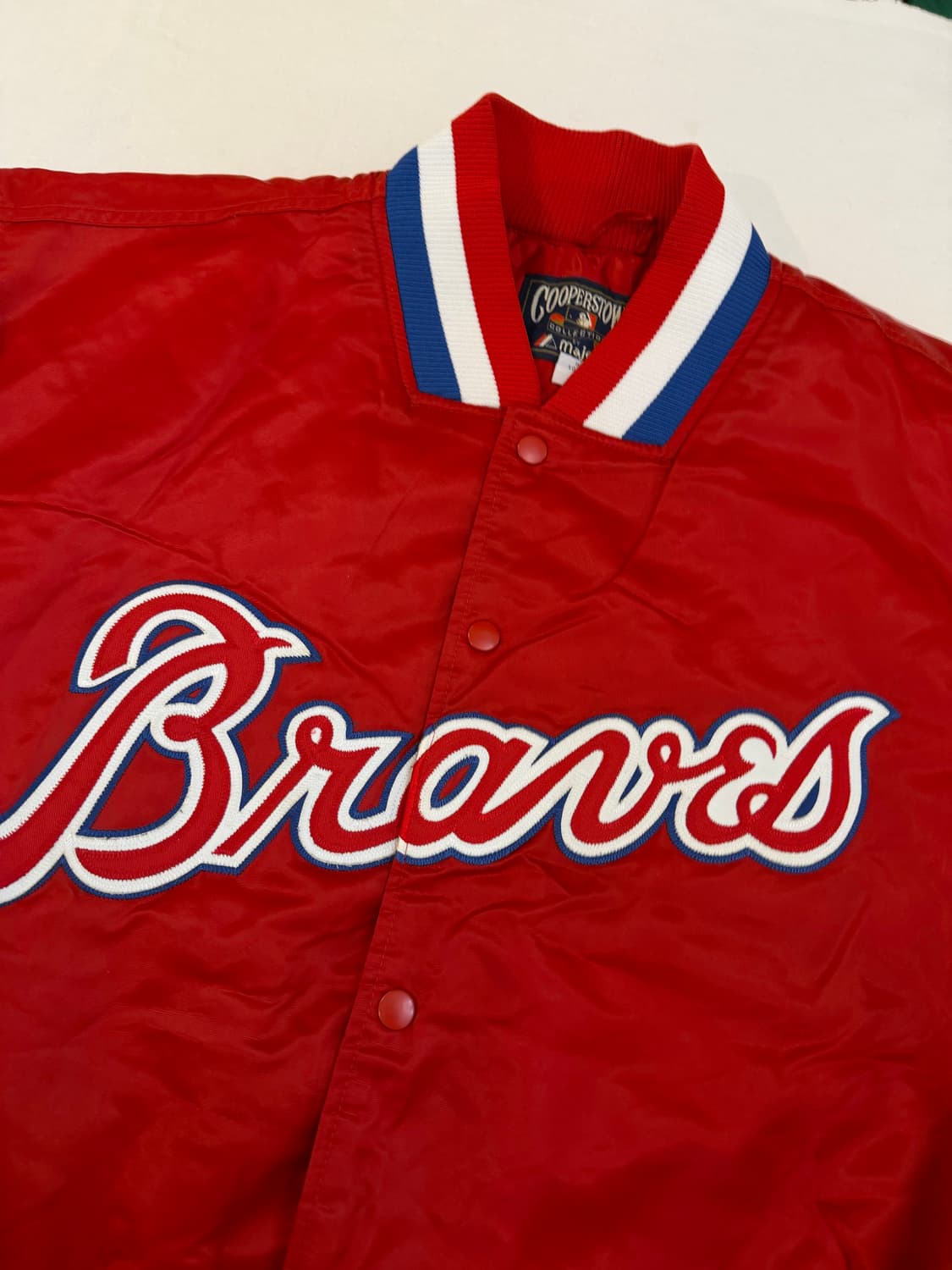 3XL) 90s 마제스틱 NBA 포틀랜드 바시티 자켓 상품이미지2