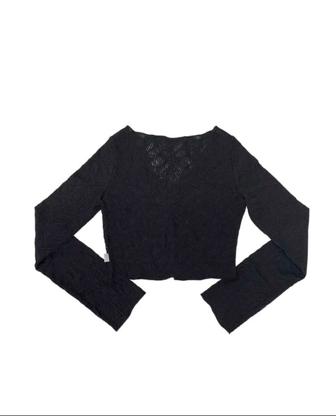 애즈온 MIKA CARDIGAN BLACK 상품이미지2