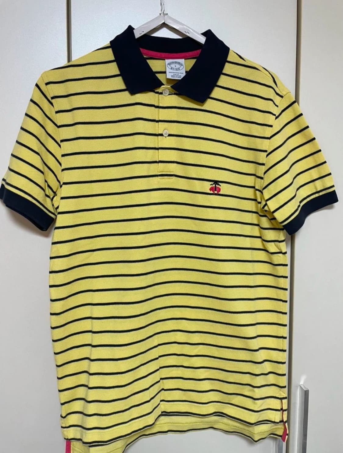 브룩스 브라더스 스트라이프 카라티 S 상품이미지1