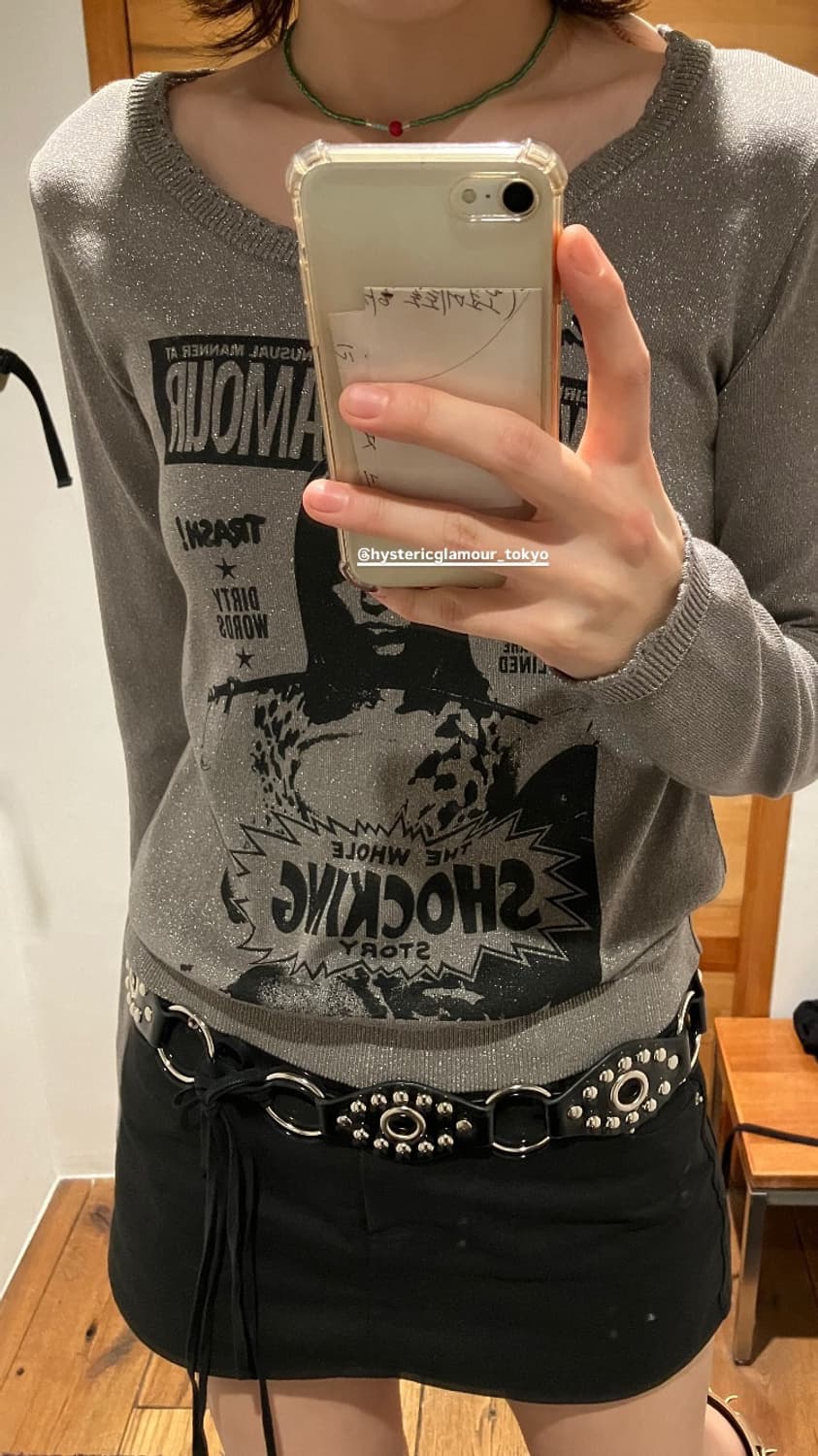 Hysteric Glamour 히스테릭 글래머 롱슬리브티 상품이미지1