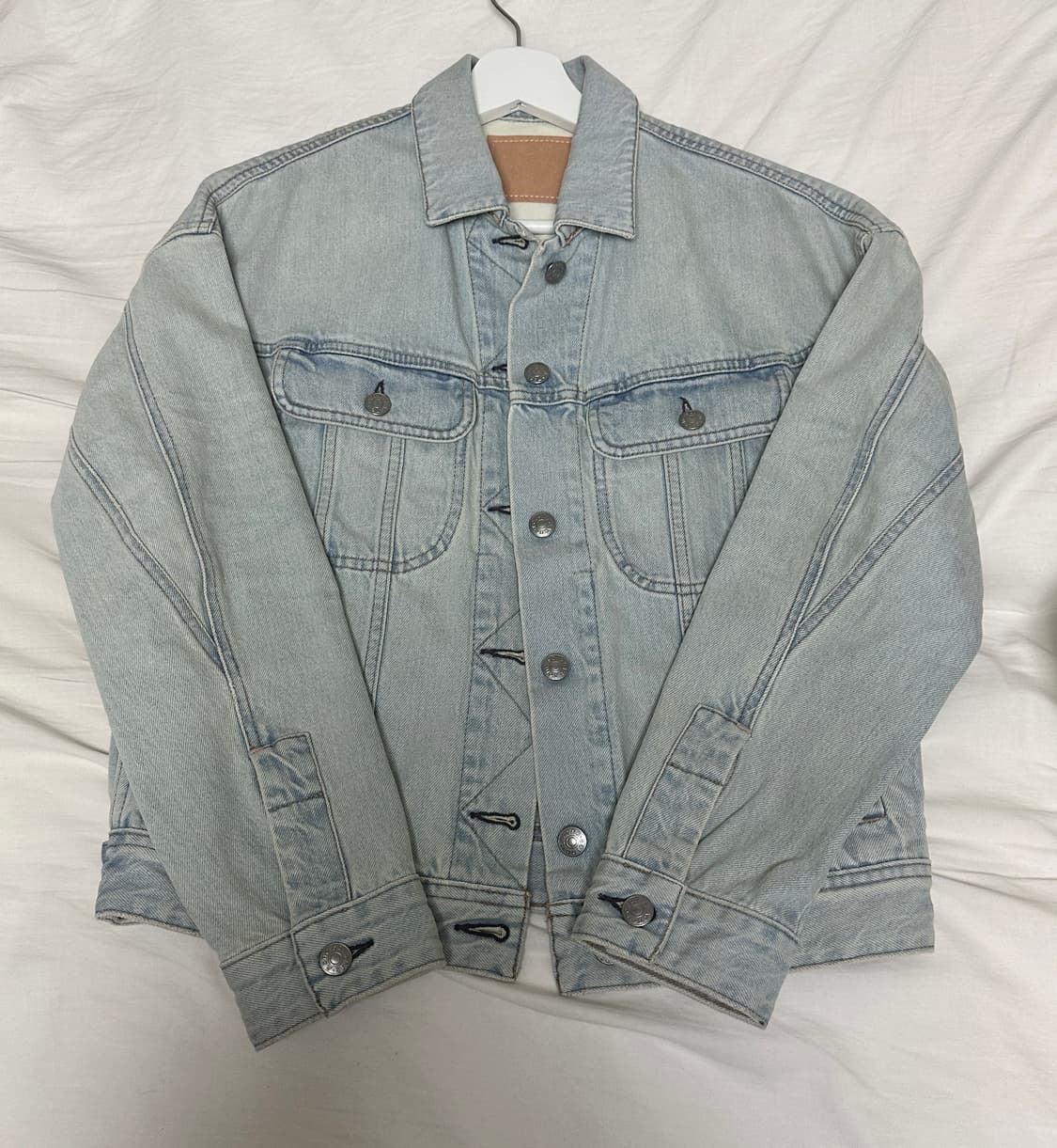 아크네 스튜디오 램프 청자켓 34 연청 상태최상 상품이미지1