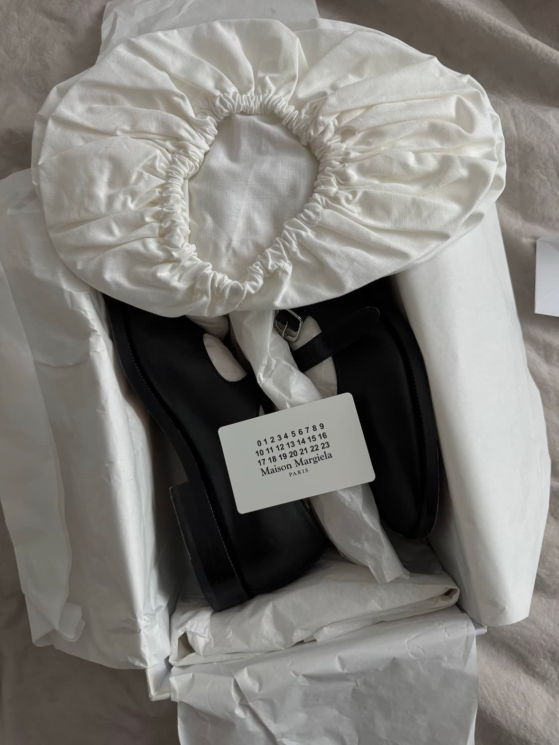 (네고가능) 메종 마르지엘라 타비 메리제인 (블랙 240, 38사이즈) 상품이미지5