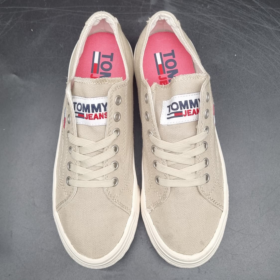 타미힐피거 캔버스 플랫폼스니커즈 230 상품이미지2