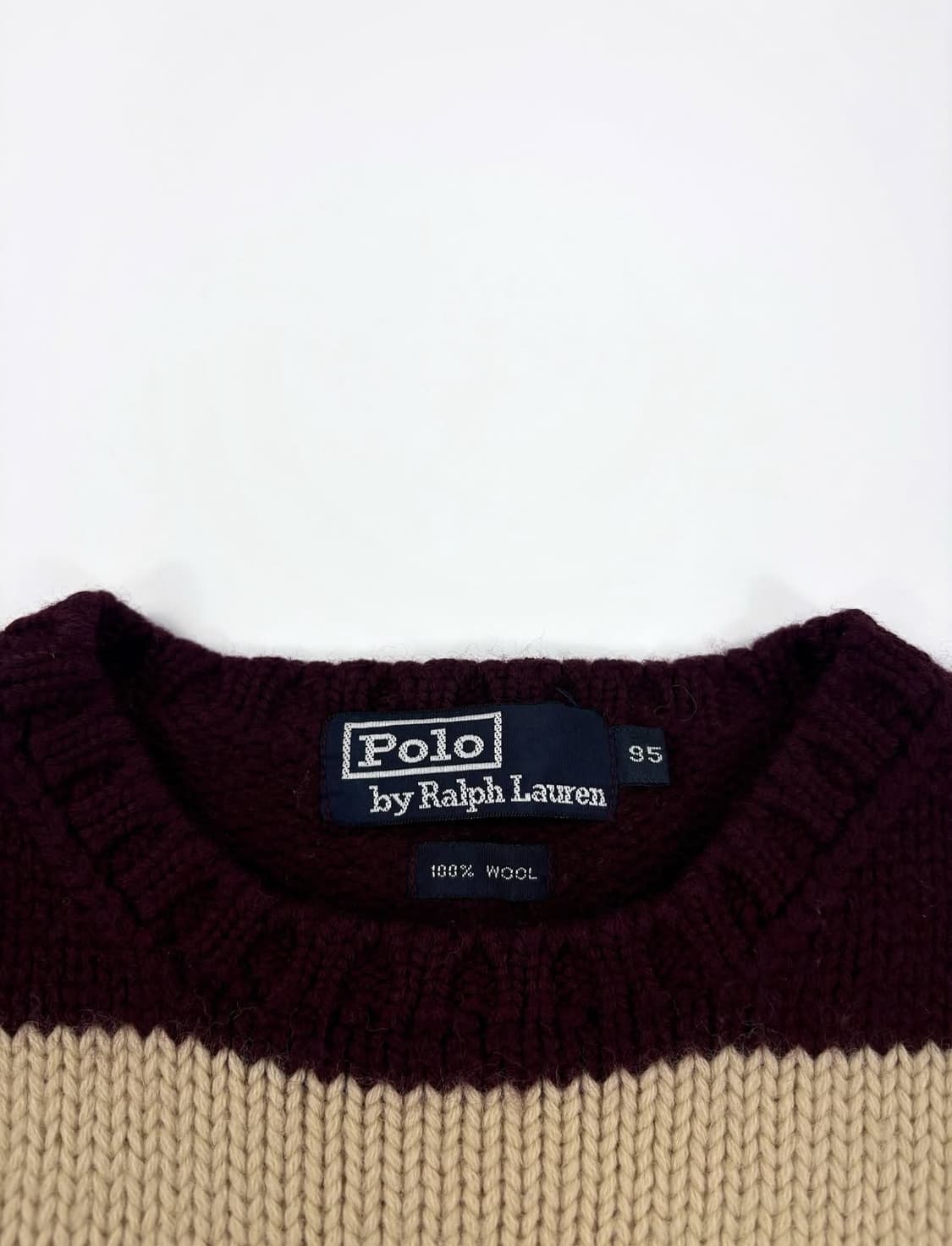 폴로 랄프로렌 90‘s 울 니트    상품이미지3